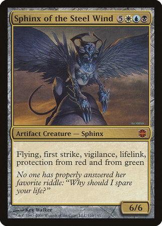 Sphinx of the Steel Wind [Alara Reborn] | GnG Games