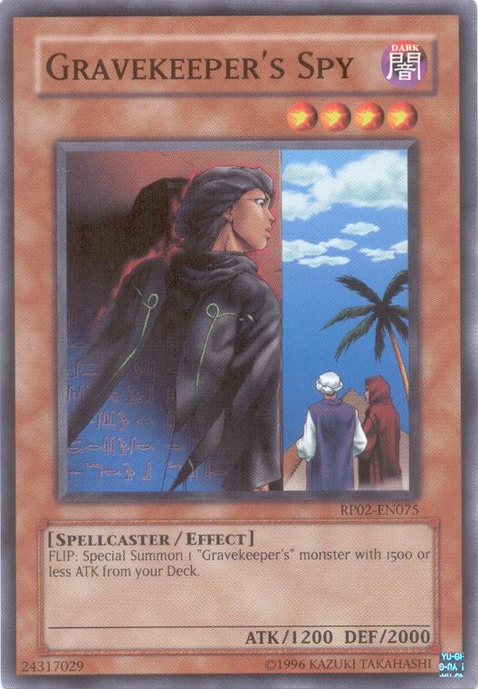 Gravekeeper's Spy [RP02-EN075] Common | GnG Games