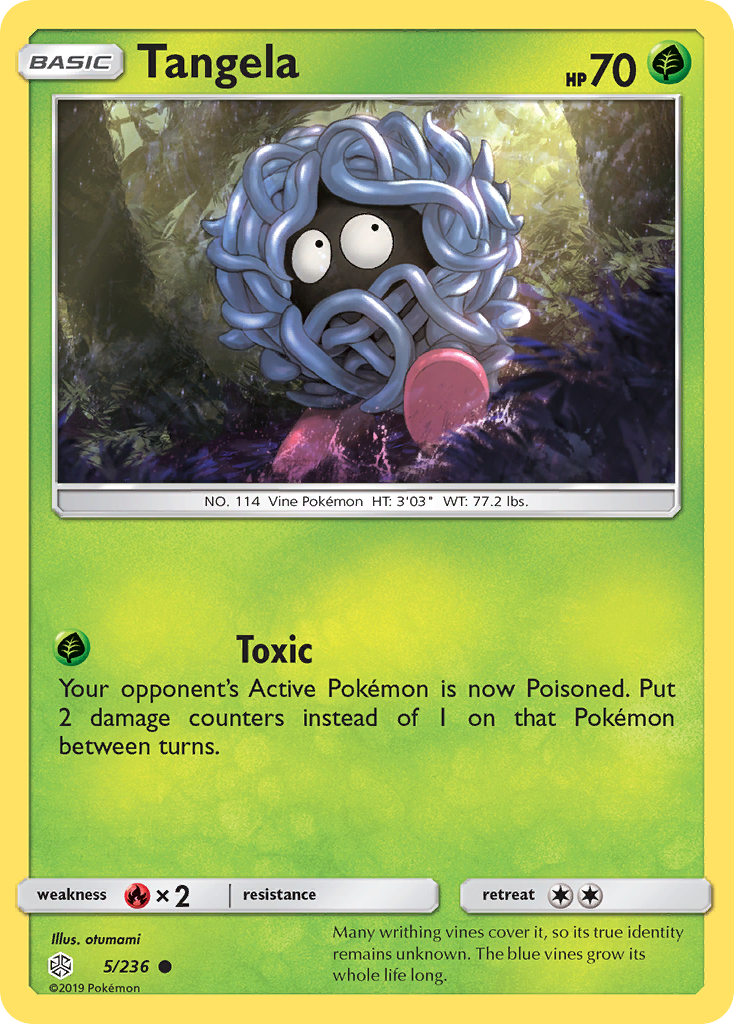 Tangela (5/236) [Sun & Moon: Cosmic Eclipse] | GnG Games