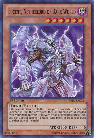 Lucent, Netherlord of Dark World [PRIO-EN031] Super Rare | GnG Games