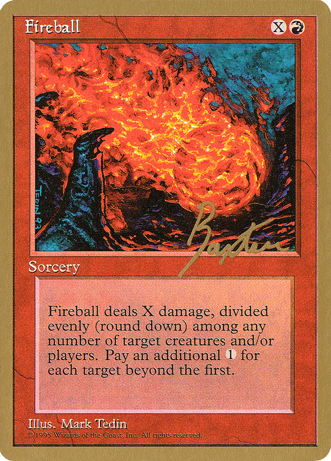 Fireball (George Baxter) [Pro Tour Collector Set] | GnG Games