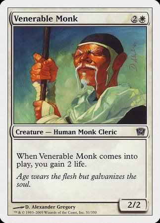 Venerable Monk [Ninth Edition] | GnG Games