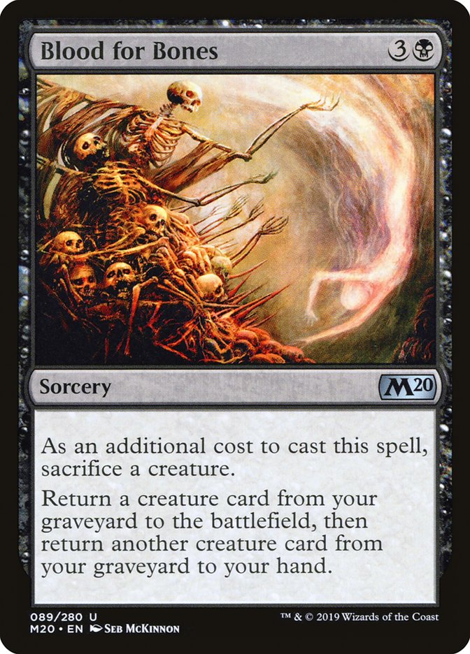 Blood for Bones [Core Set 2020] | GnG Games