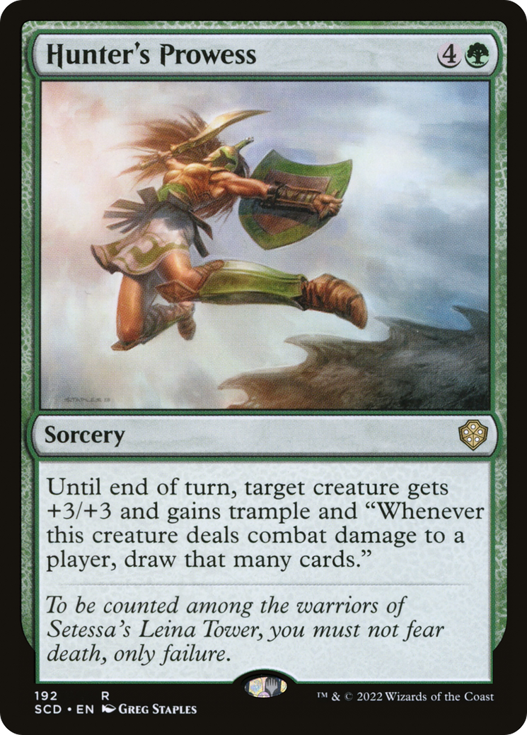 Hunter's Prowess [Starter Commander Decks] | GnG Games