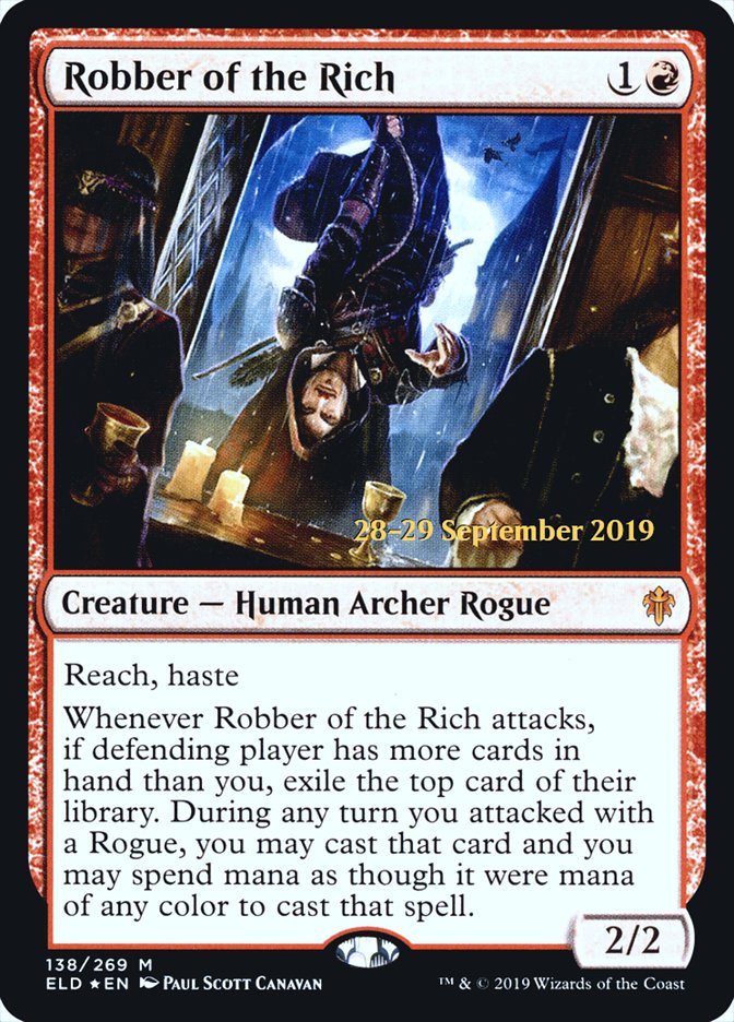 Robber of the Rich  [Throne of Eldraine Prerelease Promos] | GnG Games