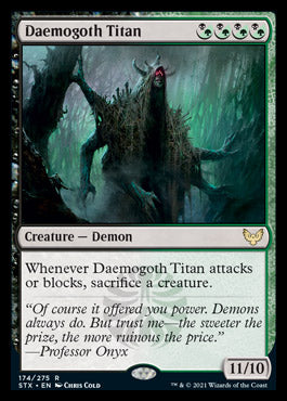 Daemogoth Titan [Strixhaven: School of Mages] | GnG Games