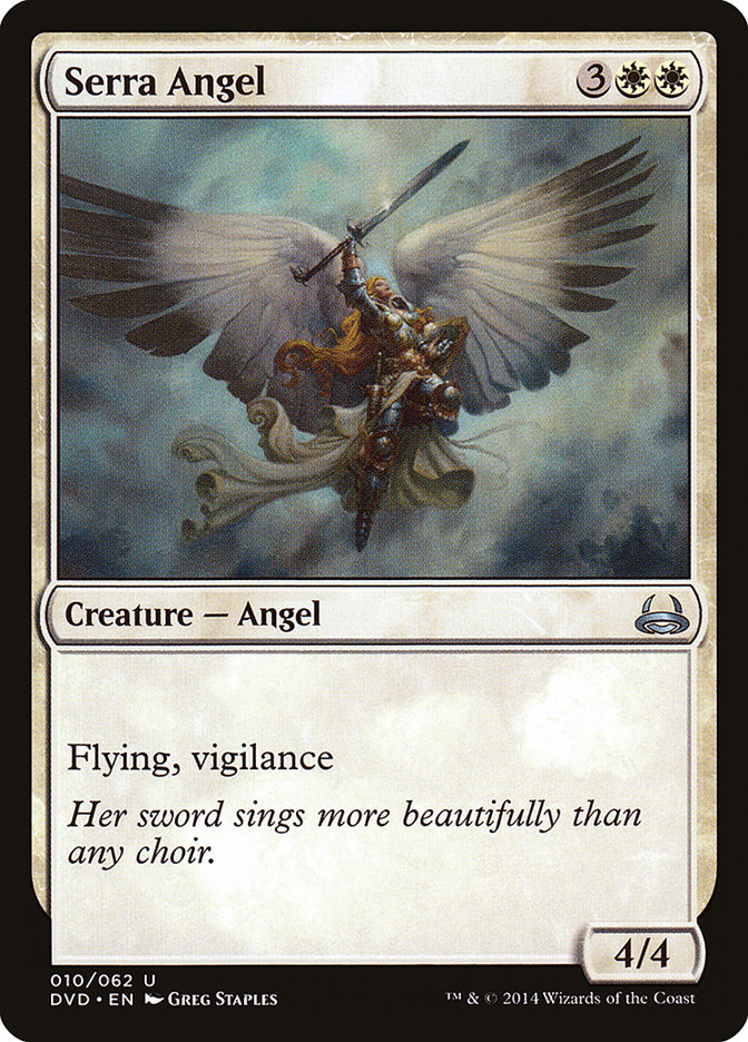 Serra Angel (Divine vs. Demonic) [Duel Decks Anthology] | GnG Games