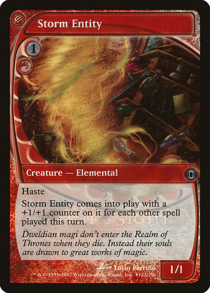 Storm Entity [Future Sight Promos] | GnG Games