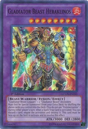 Gladiator Beast Heraklinos [LCGX-EN253] Super Rare | GnG Games