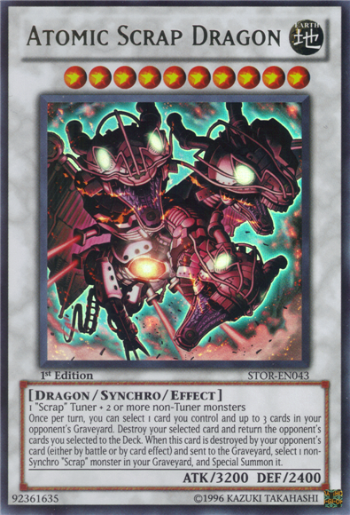 Atomic Scrap Dragon [STOR-EN043] Ultra Rare | GnG Games