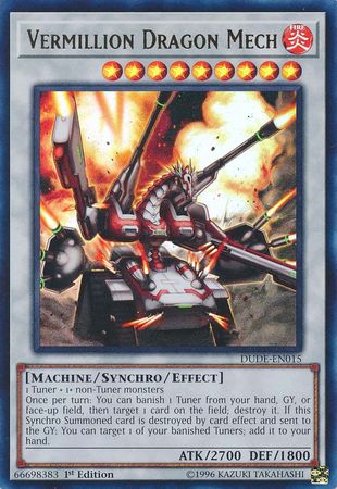 Vermillion Dragon Mech [DUDE-EN015] Ultra Rare | GnG Games