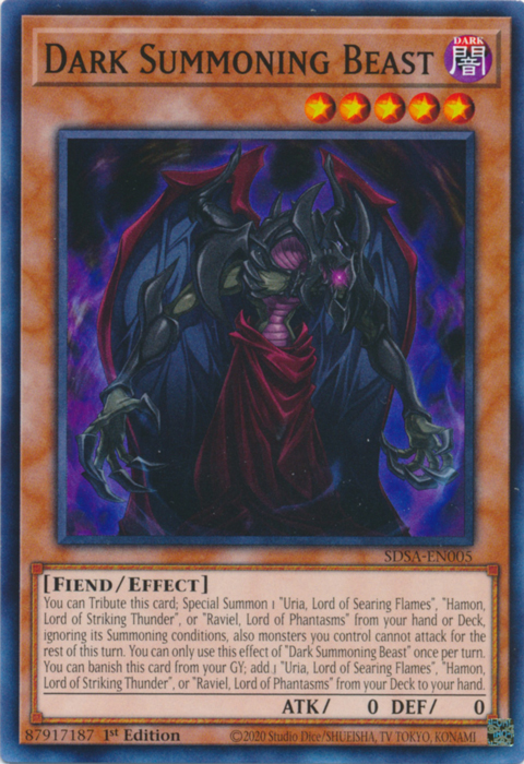 Dark Summoning Beast [SDSA-EN005] Common | GnG Games