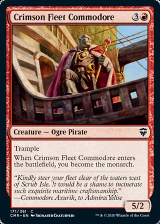 Crimson Fleet Commodore [Commander Legends] | GnG Games