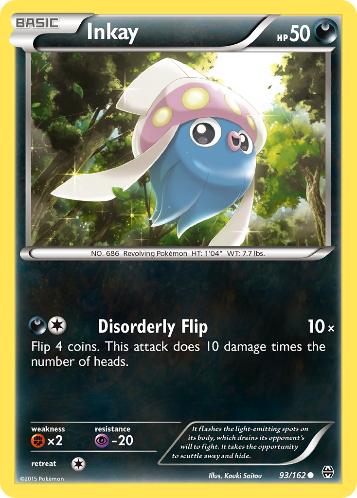 Inkay (93/162) [XY: BREAKthrough] | GnG Games