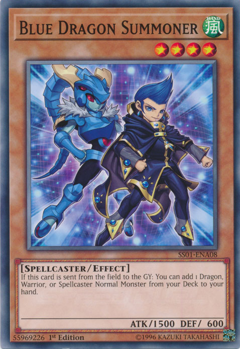 Blue Dragon Summoner [SS01-ENA08] Common | GnG Games