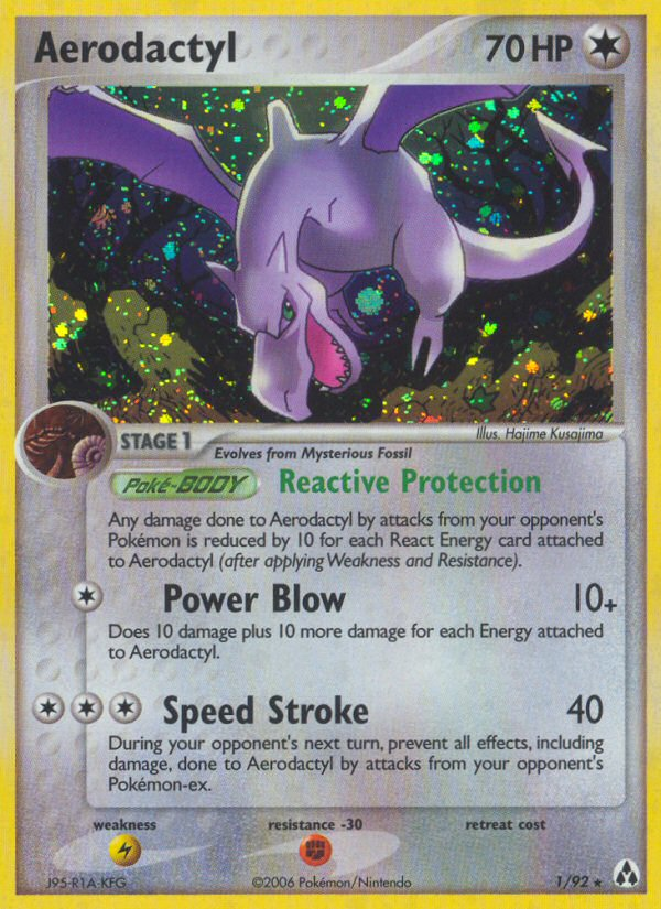 Aerodactyl (1/92) [EX: Legend Maker] | GnG Games