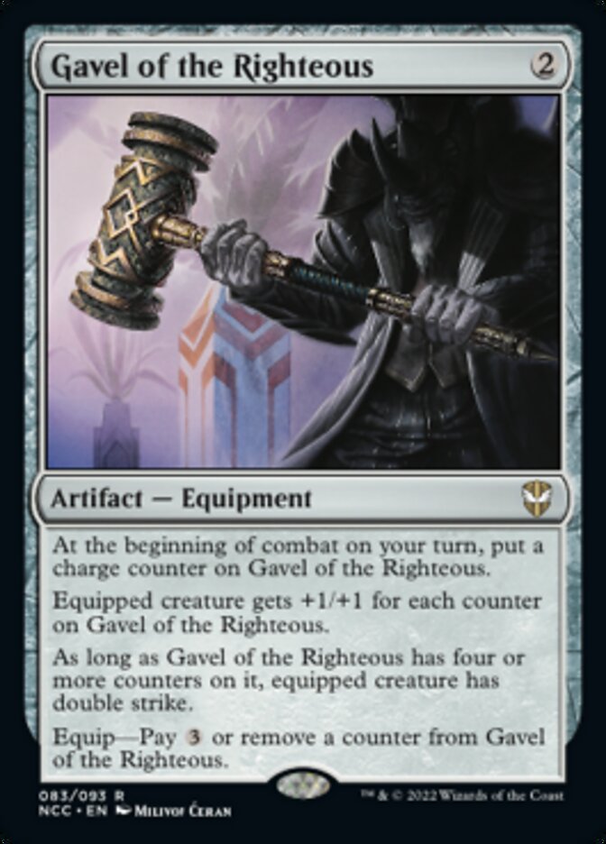 Gavel of the Righteous [Streets of New Capenna Commander] | GnG Games
