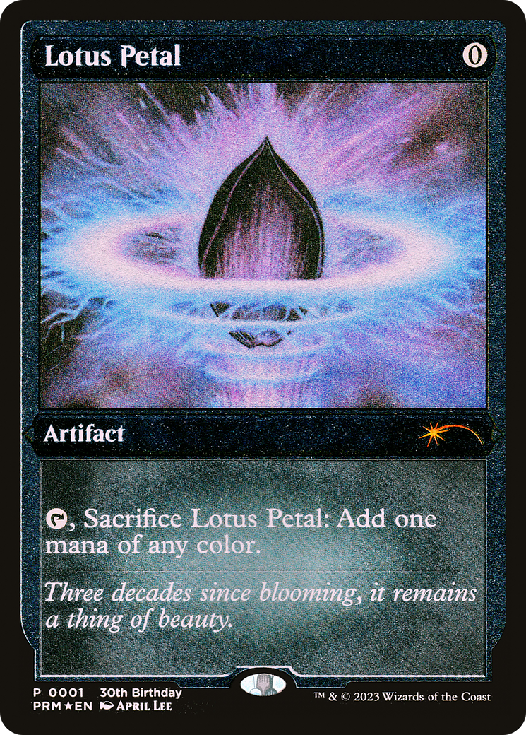 Lotus Petal (Foil Etched) [30th Anniversary Promos] | GnG Games