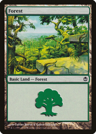 Forest (38) [Duel Decks: Ajani vs. Nicol Bolas] | GnG Games