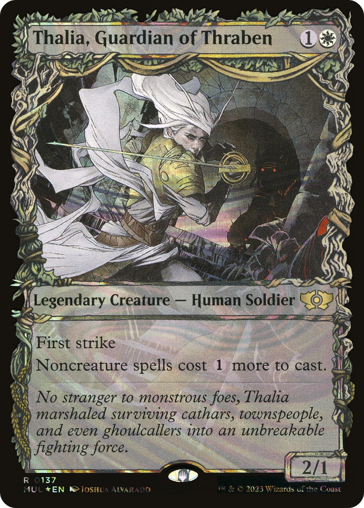 Thalia, Guardian of Thraben (Halo Foil) [Multiverse Legends] | GnG Games