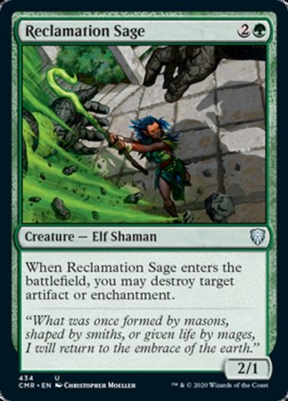 Reclamation Sage (434) [Commander Legends] | GnG Games
