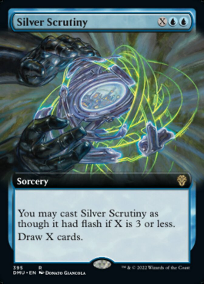 Silver Scrutiny (Extended Art) [Dominaria United] | GnG Games
