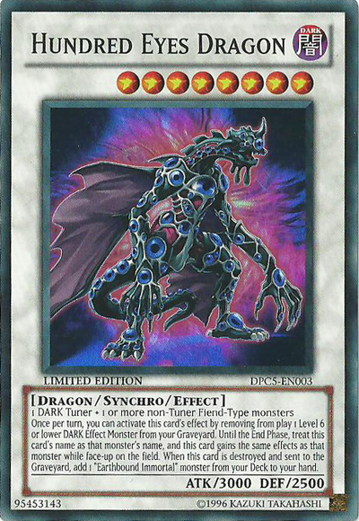 Hundred Eyes Dragon [DPC5-EN003] Super Rare | GnG Games