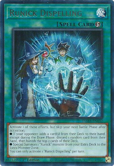 Runick Dispelling [TAMA-EN032] Rare | GnG Games