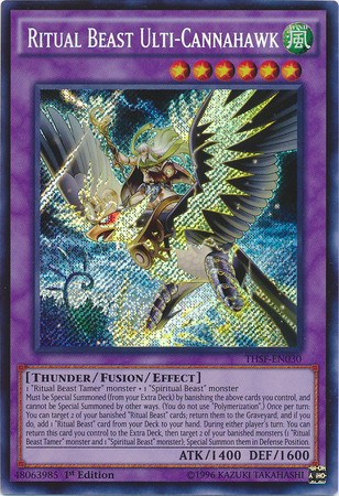 Ritual Beast Ulti-Cannahawk [THSF-EN030] Secret Rare | GnG Games