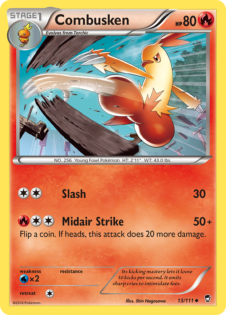 Combusken (13/111) [XY: Furious Fists] | GnG Games