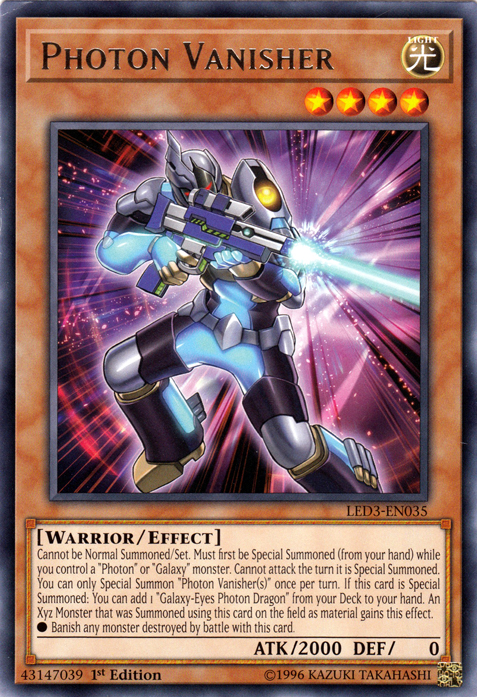 Photon Vanisher [LED3-EN035] Rare | GnG Games