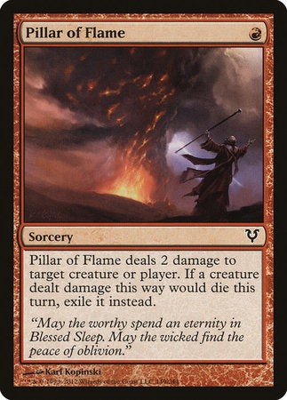 Pillar of Flame [Avacyn Restored] | GnG Games