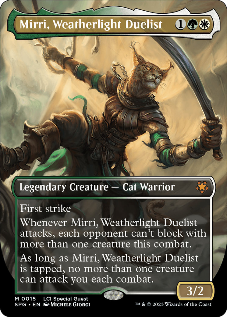 Mirri, Weatherlight Duelist (Borderless) [The Lost Caverns of Ixalan Special Guests] | GnG Games