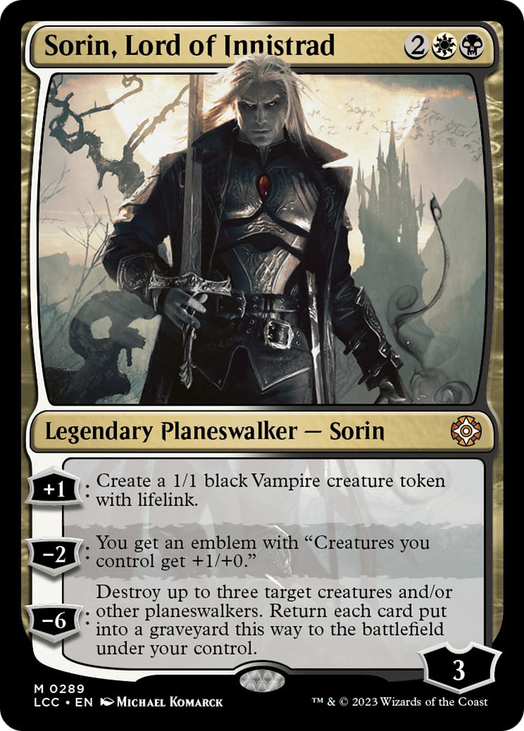 Sorin, Lord of Innistrad [The Lost Caverns of Ixalan Commander] | GnG Games