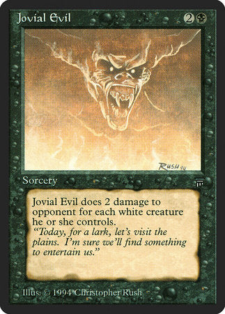Jovial Evil [Legends] | GnG Games