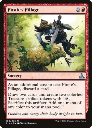 Pirate's Pillage [Rivals of Ixalan] | GnG Games