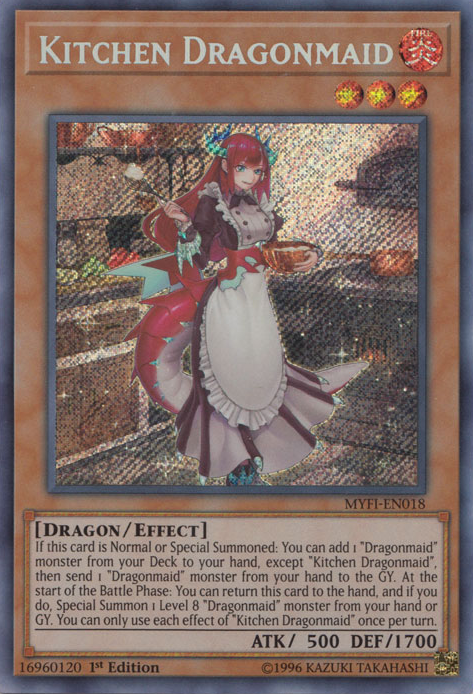 Kitchen Dragonmaid [MYFI-EN018] Secret Rare | GnG Games