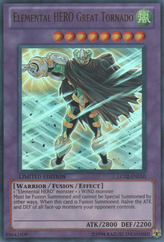 Elemental HERO Great Tornado [LC02-EN010] Ultra Rare | GnG Games