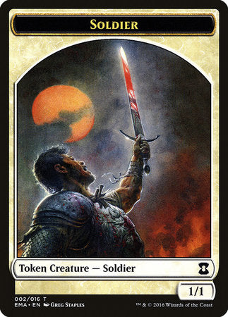 Soldier Token [Eternal Masters Tokens] | GnG Games