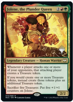 Jolene, the Plunder Queen (Promo Pack) [Streets of New Capenna Commander Promos] | GnG Games