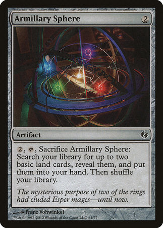 Armillary Sphere [Duel Decks: Venser vs. Koth] | GnG Games