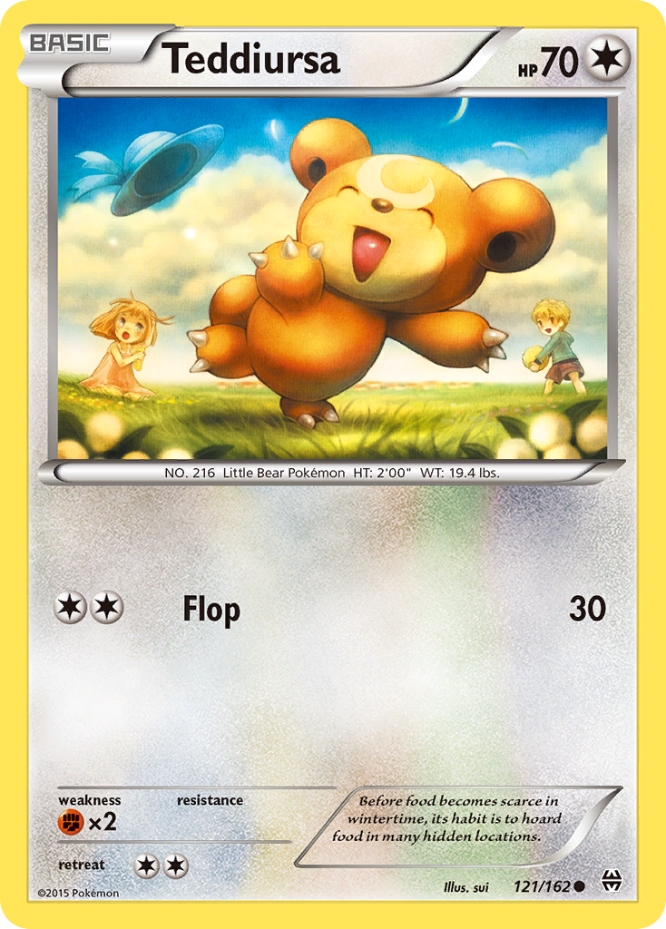 Teddiursa (121/162) [XY: BREAKthrough] | GnG Games