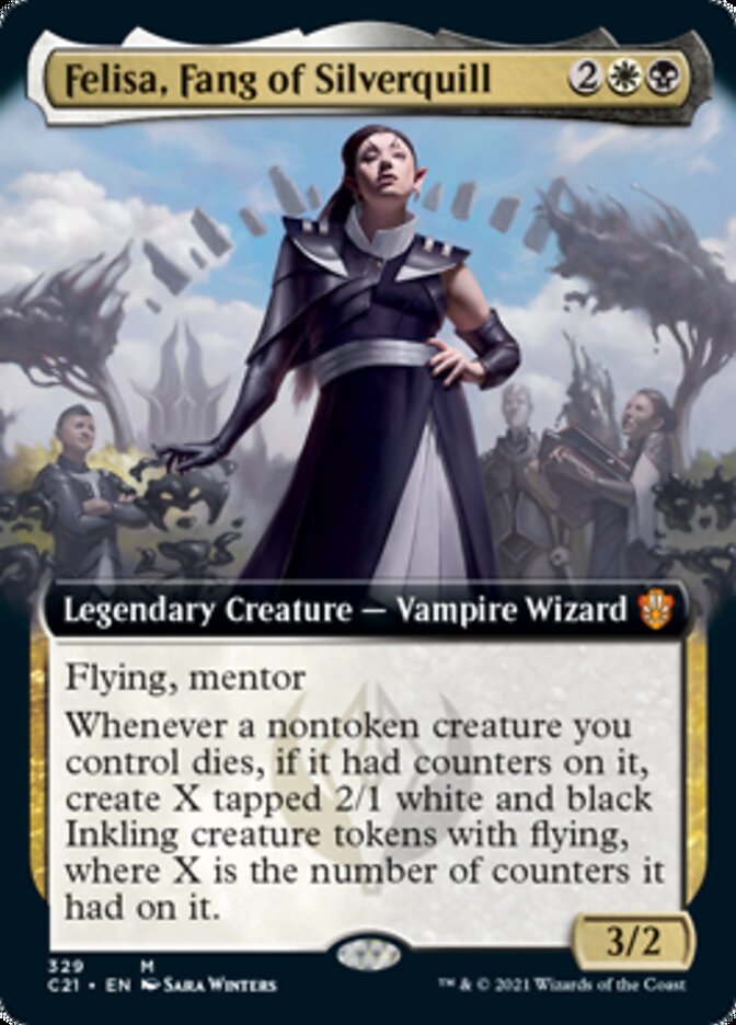 Felisa, Fang of Silverquill (Extended) [Commander 2021] | GnG Games
