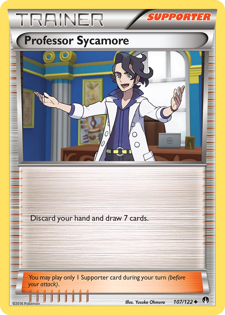 Professor Sycamore (107/122) [XY: BREAKpoint] | GnG Games