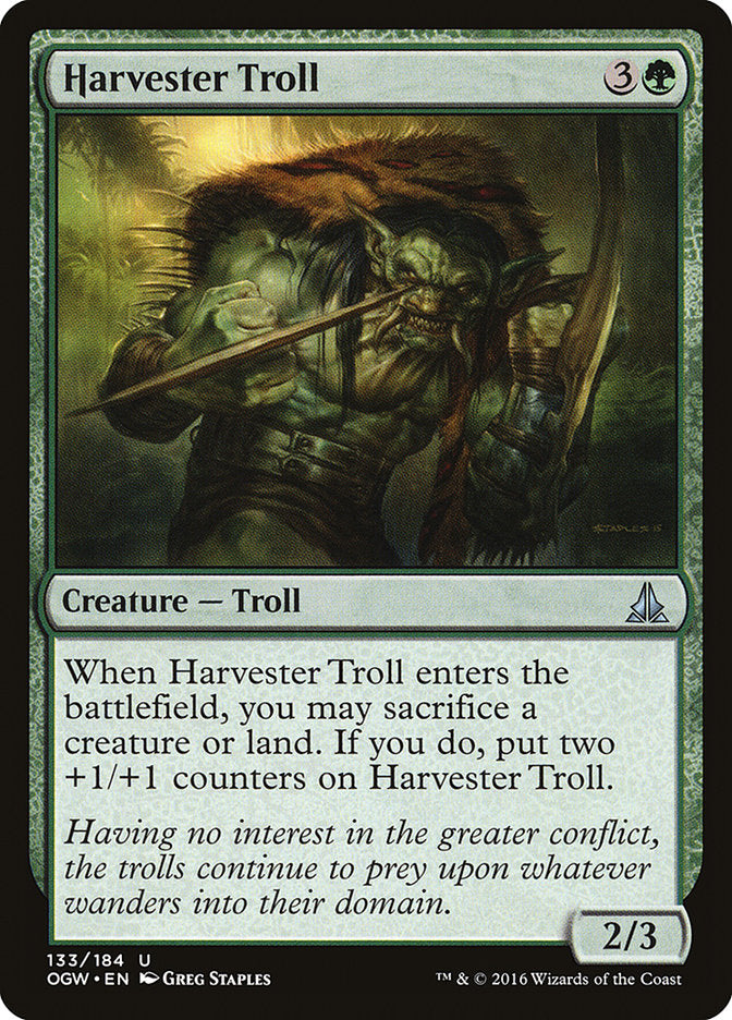 Harvester Troll [Oath of the Gatewatch] | GnG Games