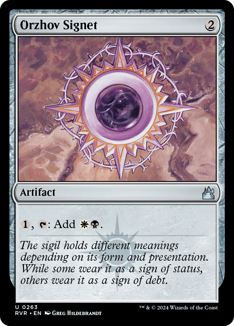 Orzhov Signet [Ravnica Remastered] | GnG Games