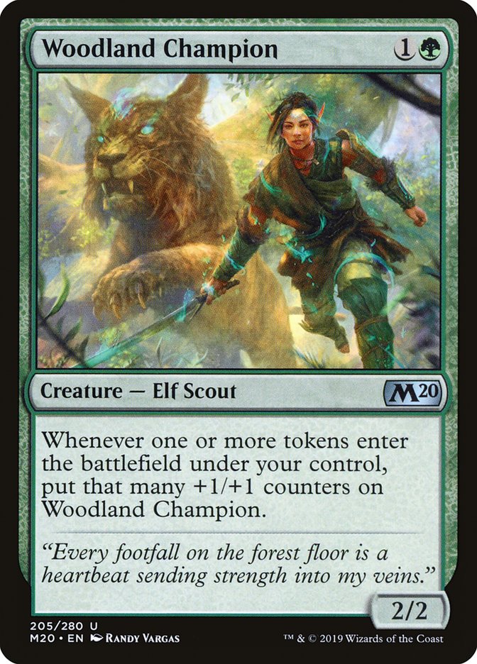 Woodland Champion [Core Set 2020] | GnG Games