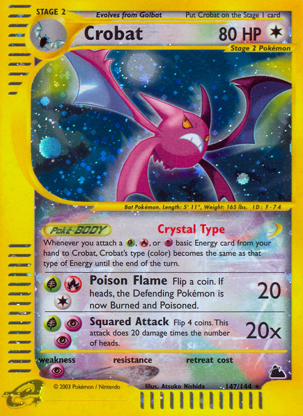 Crobat (147/144) [Skyridge] | GnG Games