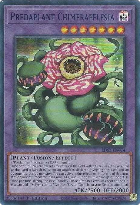 Predaplant Chimerafflesia (Blue) [LDS3-EN074] Ultra Rare | GnG Games