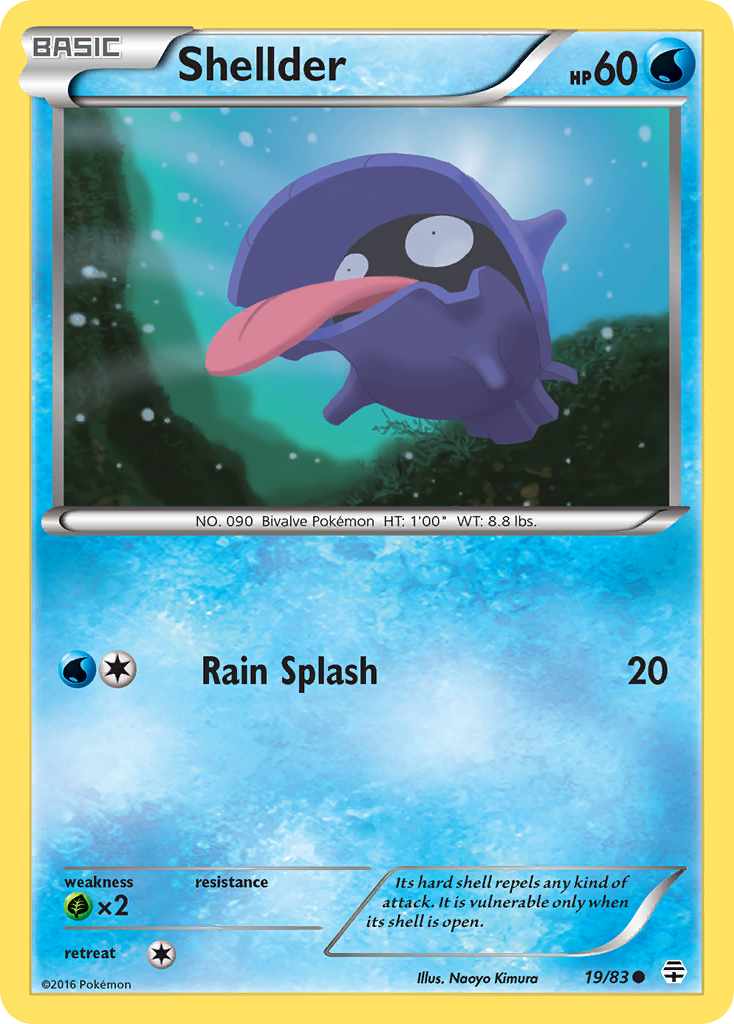 Shellder (19/83) [XY: Generations] | GnG Games